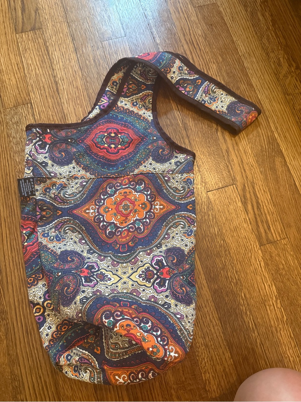 Paisley Print yoga Bag - Multicolor